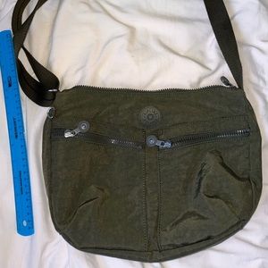 green kipling bag